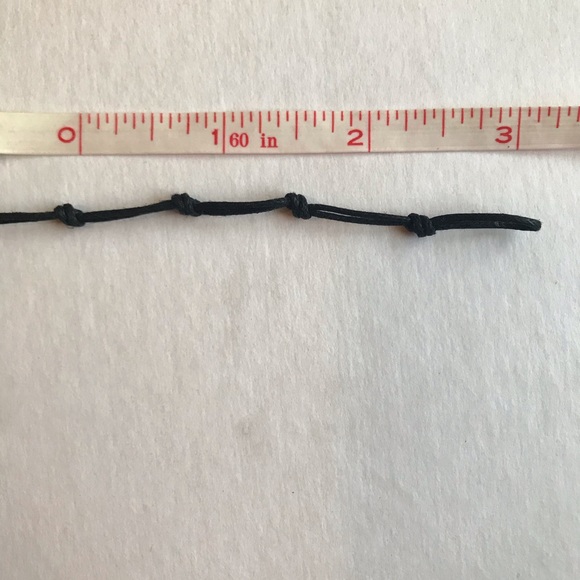 Black Choker Necklace | Cord Choker Native Tribe - Picture 10 of 13